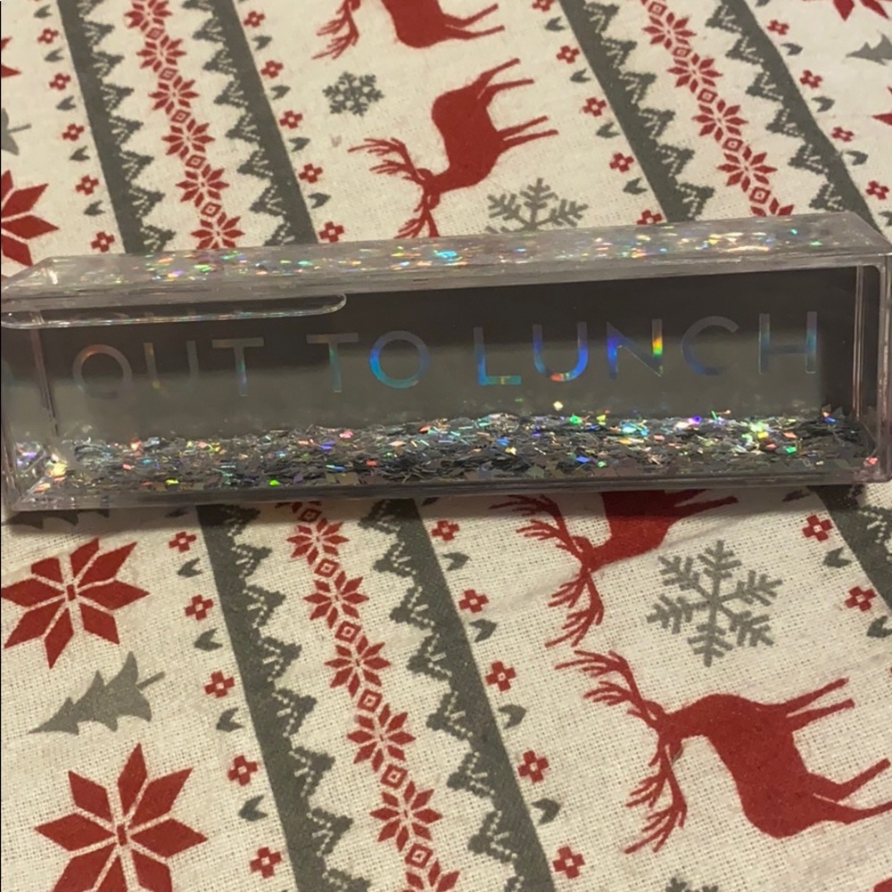 Glitter Out to Lunch Paperweight